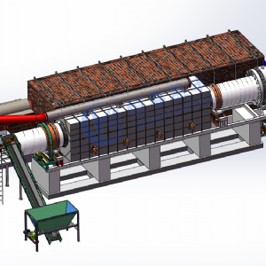 連續(xù)式炭化爐,鈉電負極材料炭化回轉(zhuǎn)窯,炭化爐設(shè)備
